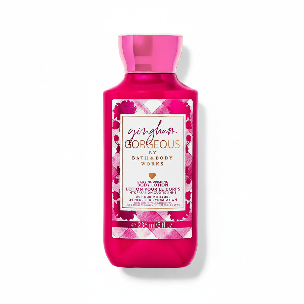 BATH AND BODY WORKS GINGHAM GORGEOUS BODY LOTION 236ML