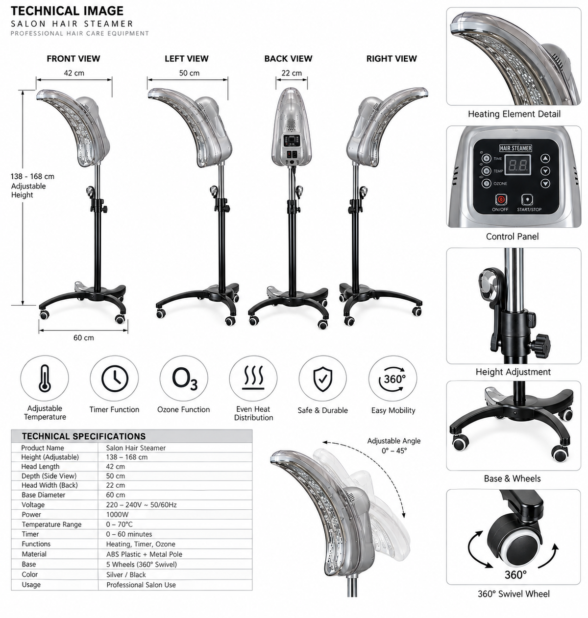 Hair Processor Machine – Professional Salon Hair Treatment Equipment
