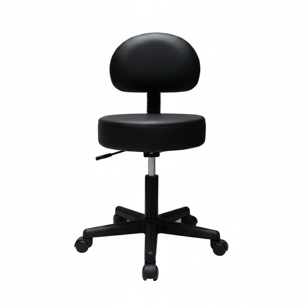 LA PERLA TECH PROFESSIONAL SWIVEL ROLLING STOOL CHAIR WITH WHEELS