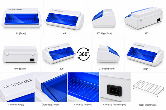 Disinfection Ultraviolet Uv Sterilizer Cabinet For Beauty Salon Plastic Use