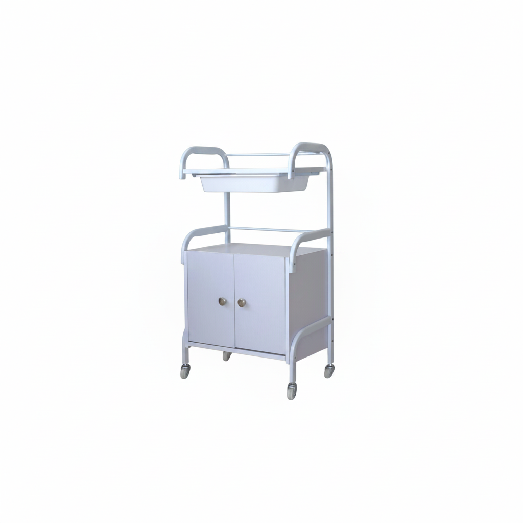 La Perla Tech Professional Hair Dye Trolley Salon Color Storage Cart