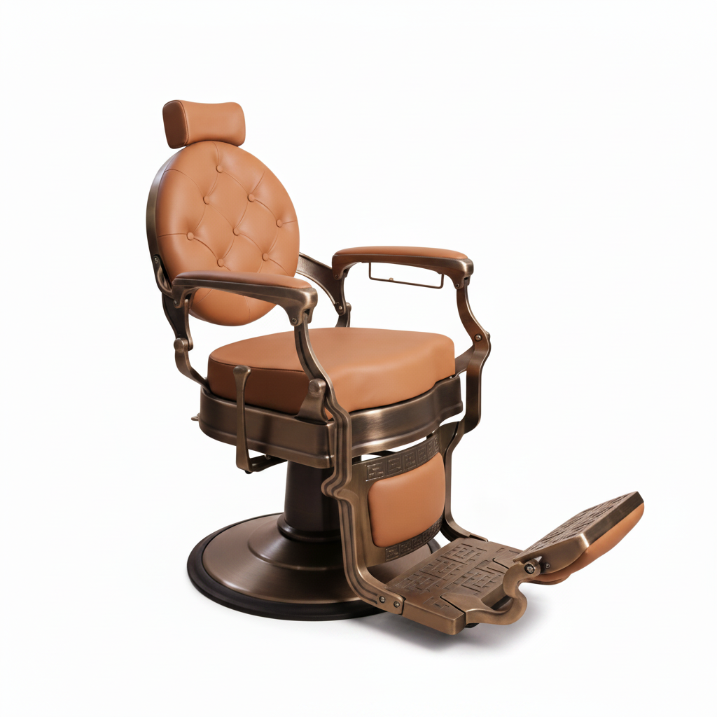 La Perla Tech Professional Gents Barber Chair Hydraulic Barber Styling Chair 9146