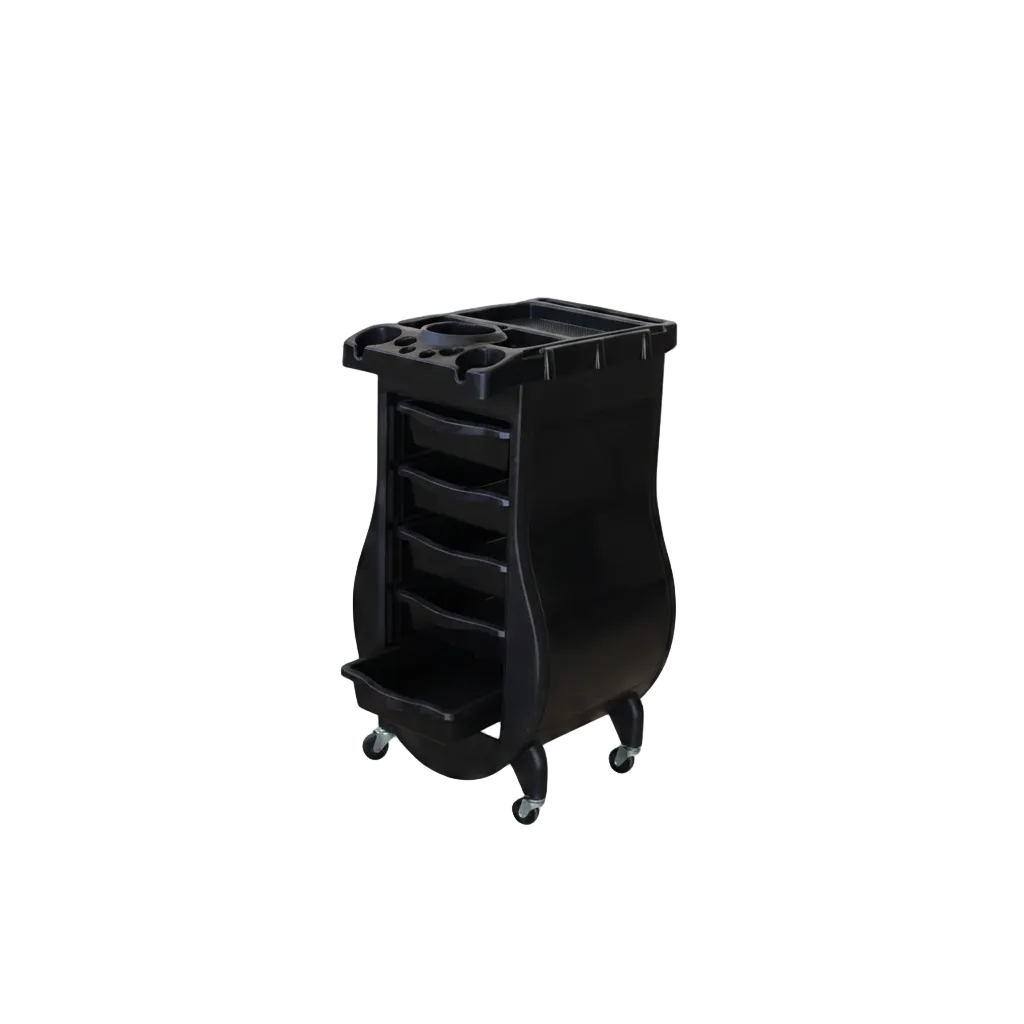 La Perla Tech Professional Hair Dye Trolley Salon Color Storage Cart B95