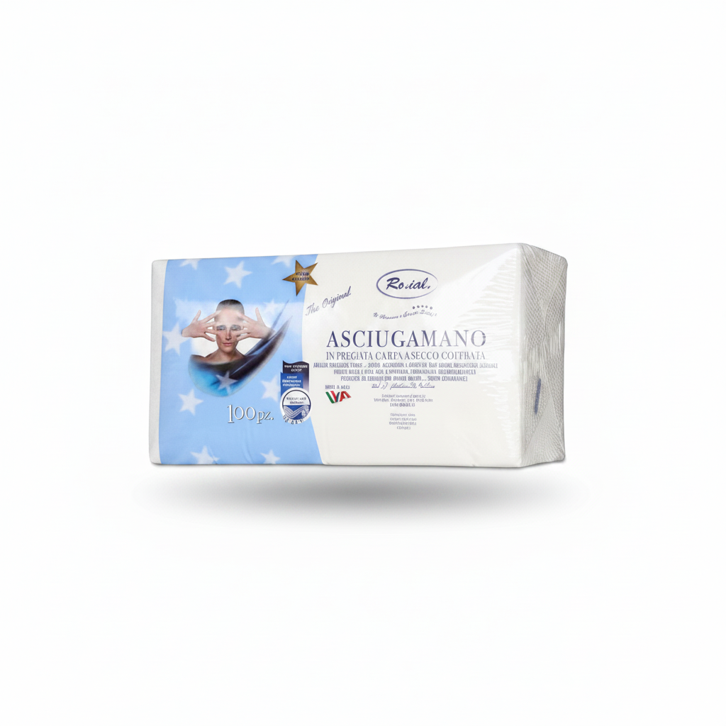 Roial Disposable Towels Professional Salon & Beauty Towels 100 Sheets