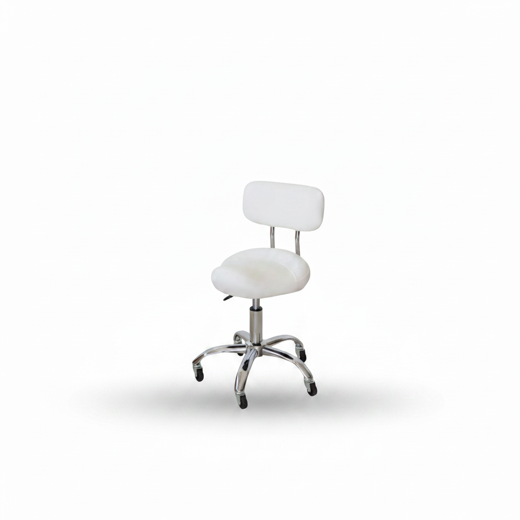 La Perla Tech Salon Stool Swivel seat Chair Adjustable Rolling Salon Stool 266