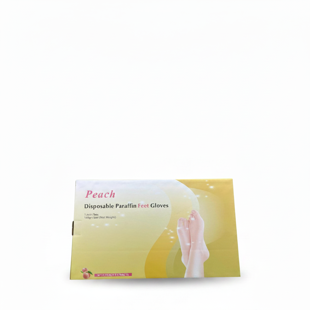 LA PERLA DISSPOSABLE PEACH AND LAVENDER PARAFFIN GLOVES