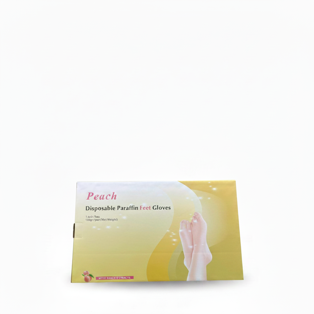 La Perla Tech disposable peach and lavender paraffin gloves