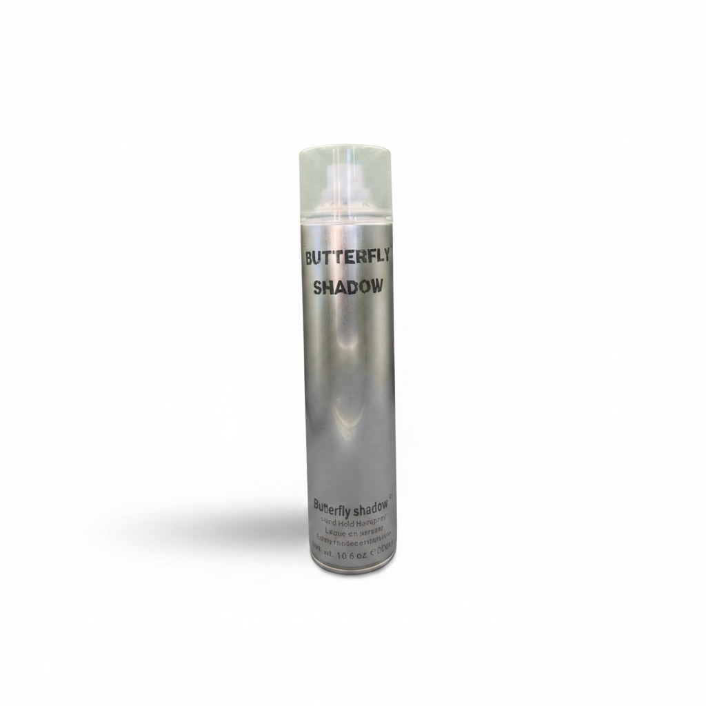 Butterfly Shadow Hard Hold Hairspray