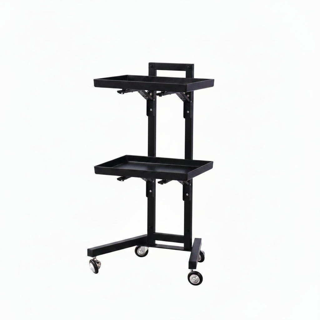 La Perla Tech, Rolling Trolley Spa Storage Organizer Rolling Cart Acrylic Tray
