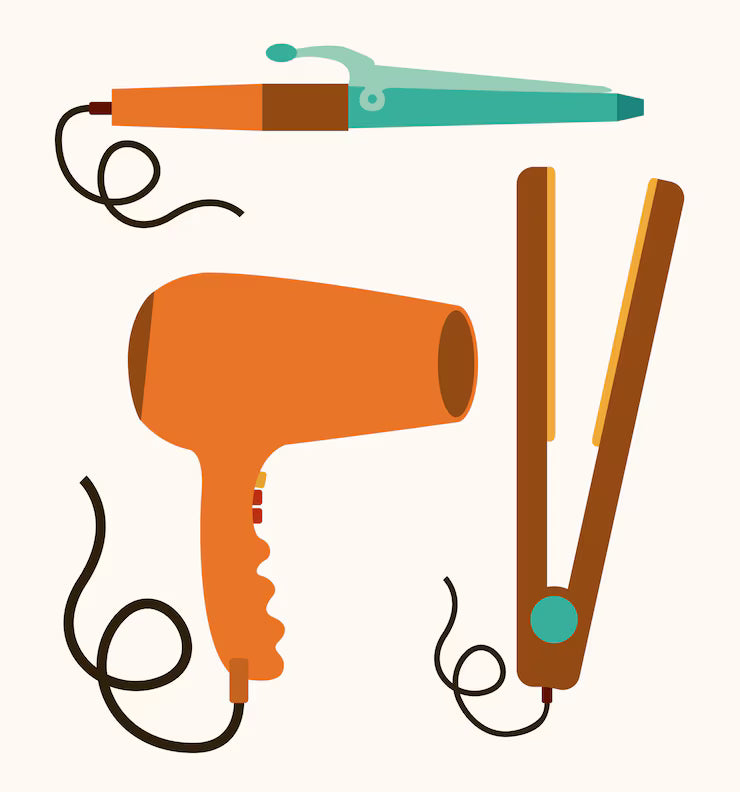 HAIR DRYER-STRAIGHTENER