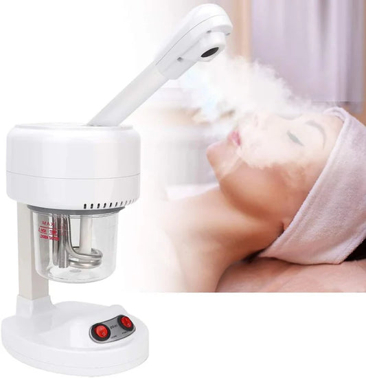 LA PERLA TECH PORTABLE BEAUTY SALON HOT MIST FACE STEAMER