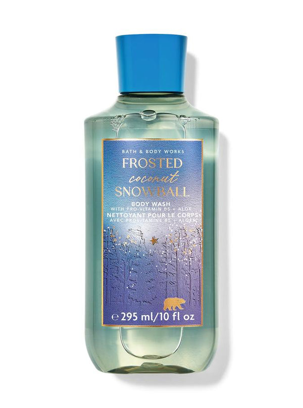 BATH AND BODY WORKS FROSTED COCONUT SNOWBALL BODY WASH 295ML
