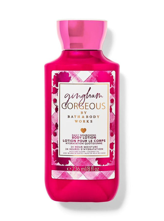 BATH AND BODY WORKS GINGHAM GORGEOUS BODY LOTION 236ML