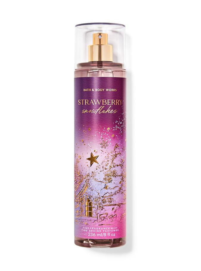 BATH AND BODY WORKS STRAWBERRY FLAKES 236ML