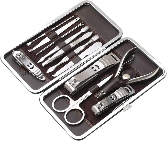 Professional Stainless Steel Scissors Pedicure And Manicure Kit Nail Tool Kit For Women