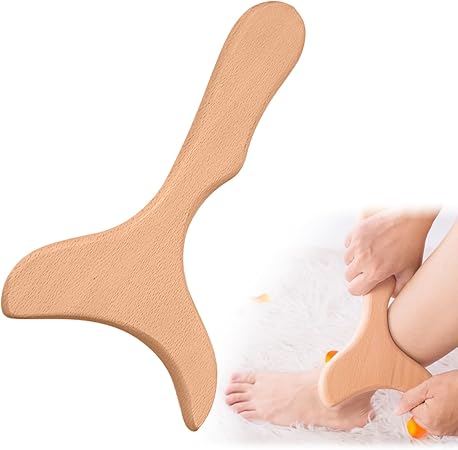 Wooden Gua Sha Massage Tool for Body & Leg Therapy