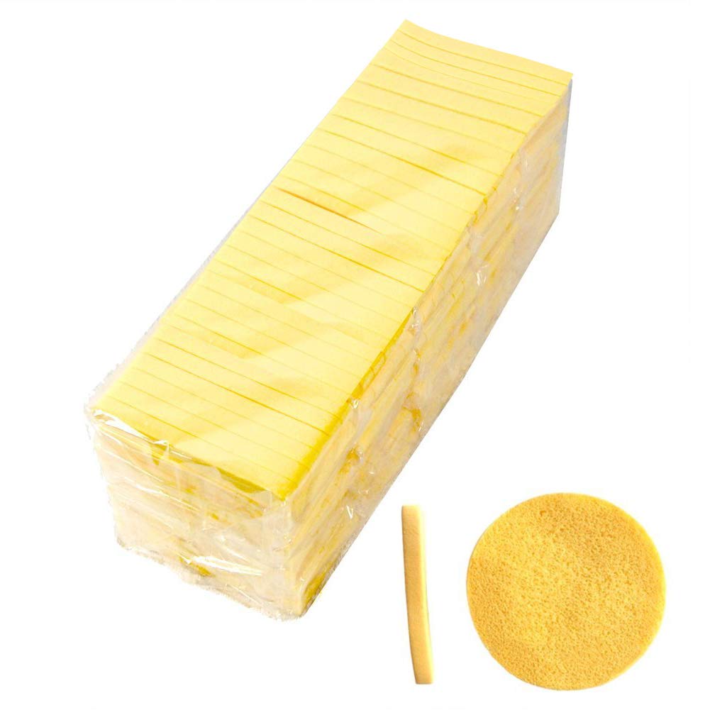 Compressed Facial Sponges,240 Pcs Face Cleansing Sponge Beauty Makeup Round Facial Wash Pads Cosmetic Face Exfoliating