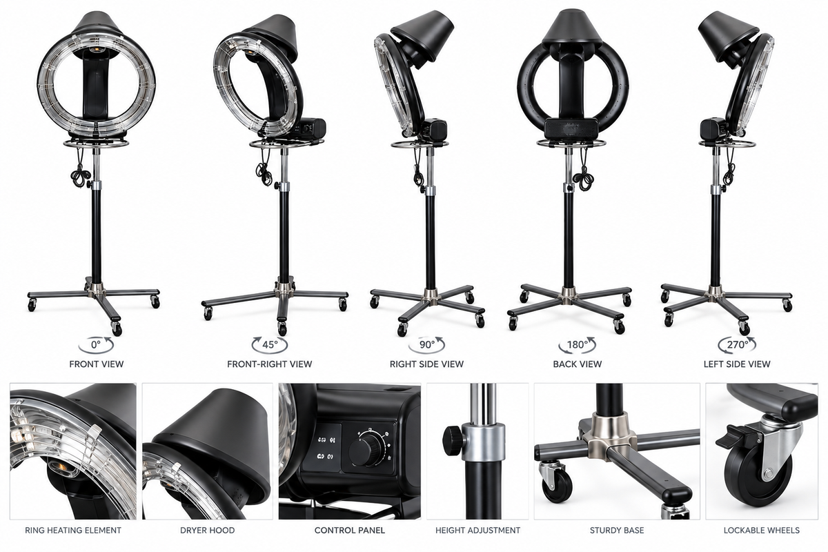 Klemazon 8380 Hair Processor – Professional Salon Hair Treatment Equipment