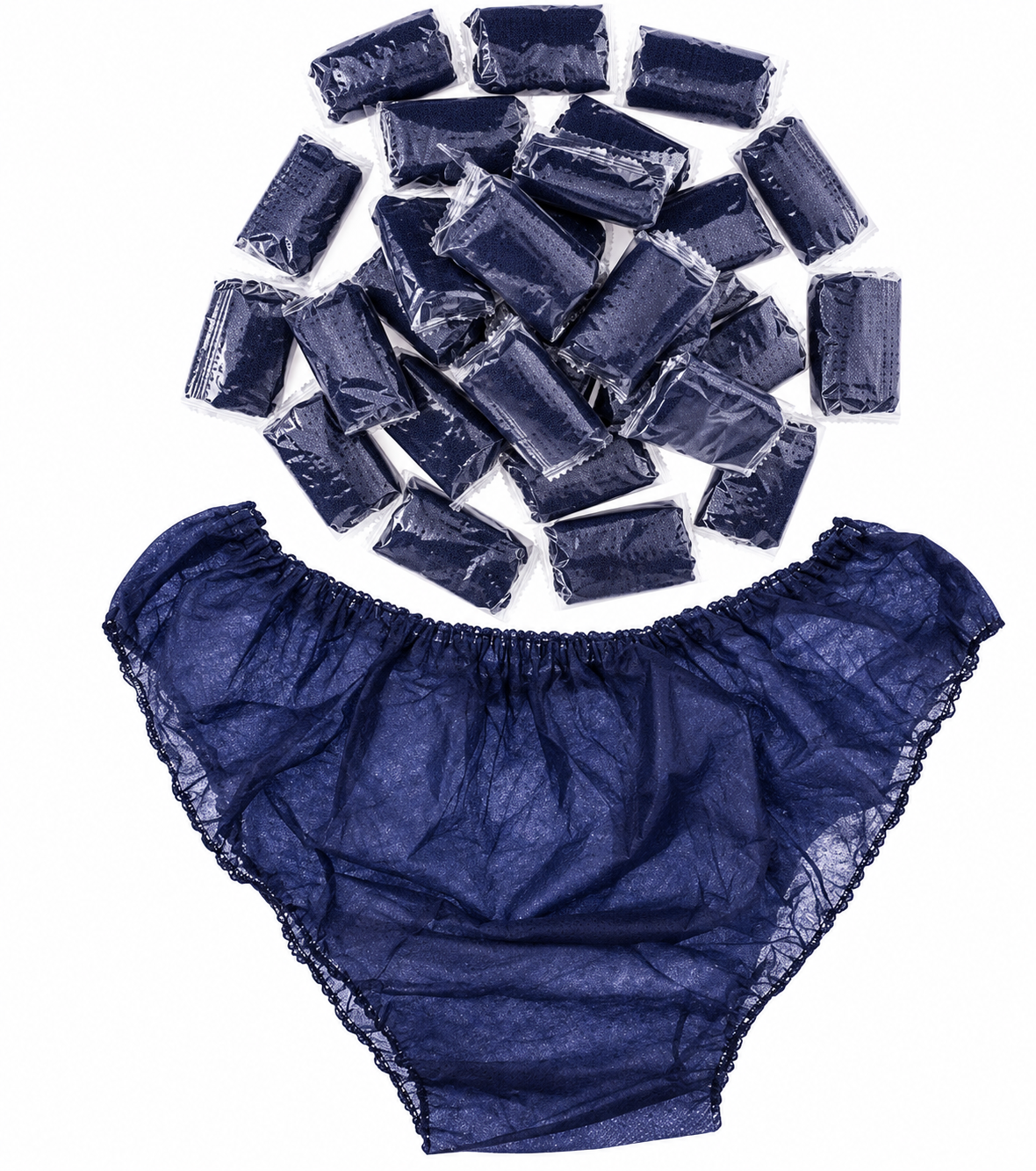 30 Pieces Women Disposable Briefs Underwear for Salon, SPA, Massage, Travel