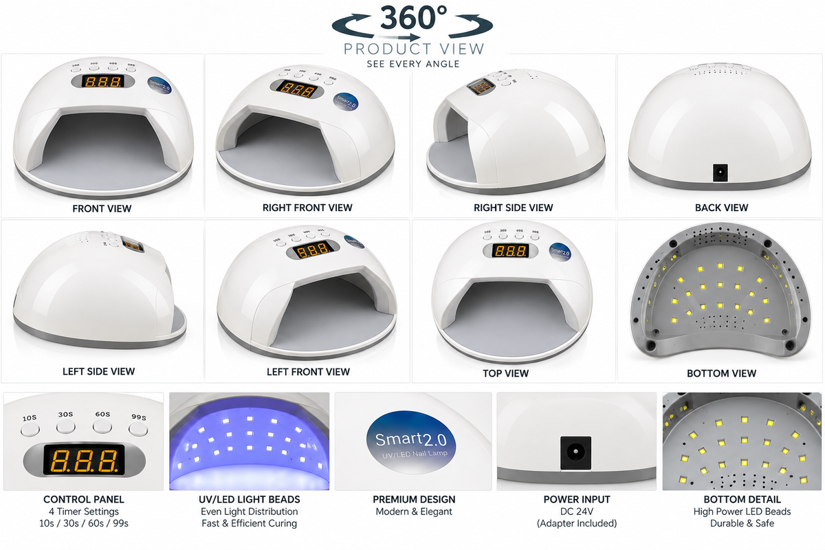 Professional Nail Dryer UV/LED Nail Lamp for Gel Polish