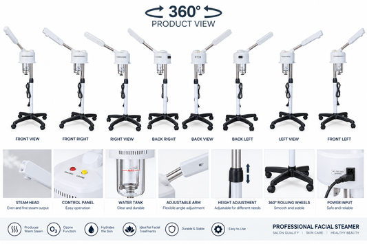 professional facial steamer with adjustable arm Salon, Spa, Beauty Clinic 9305