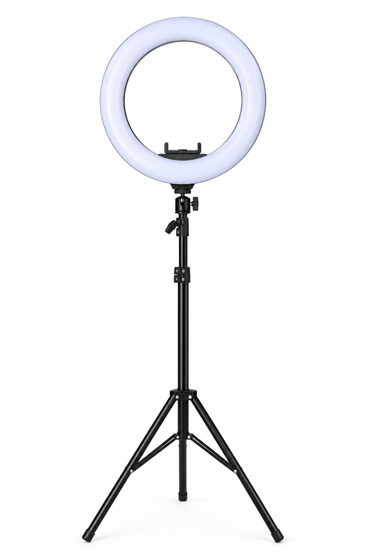 Professional LED Ring Light with Stand for Makeup & Photography