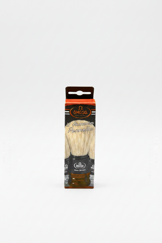 Omega shaving brush small