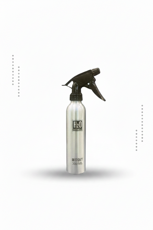 Stainless steel 300ml spray bottle