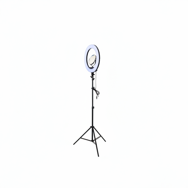 La Perla Tech Professional LED Ring Light with Stand for Makeup & Photography