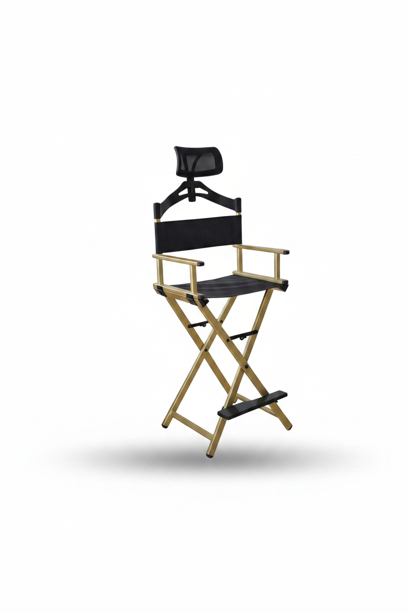 LA PERLA TECH ALUMINUM MAKEUP CHAIR