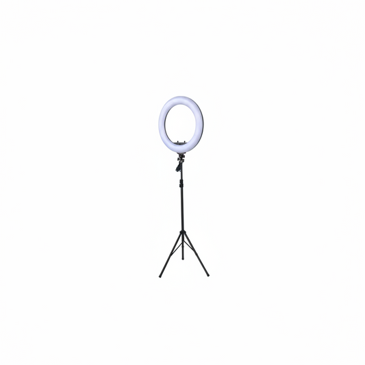 La Perla Tech Professional LED Ring Light with Stand for Makeup & Photography