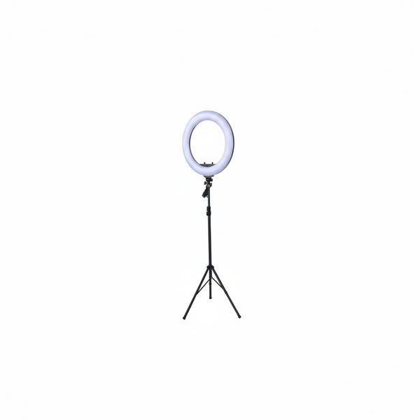 La Perla Tech Professional LED Ring Light with Stand for Makeup & Photography