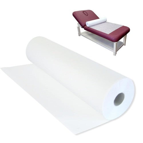 La Perla Tech, Disposable Non-Woven Bed Roll White 80cm*180cm