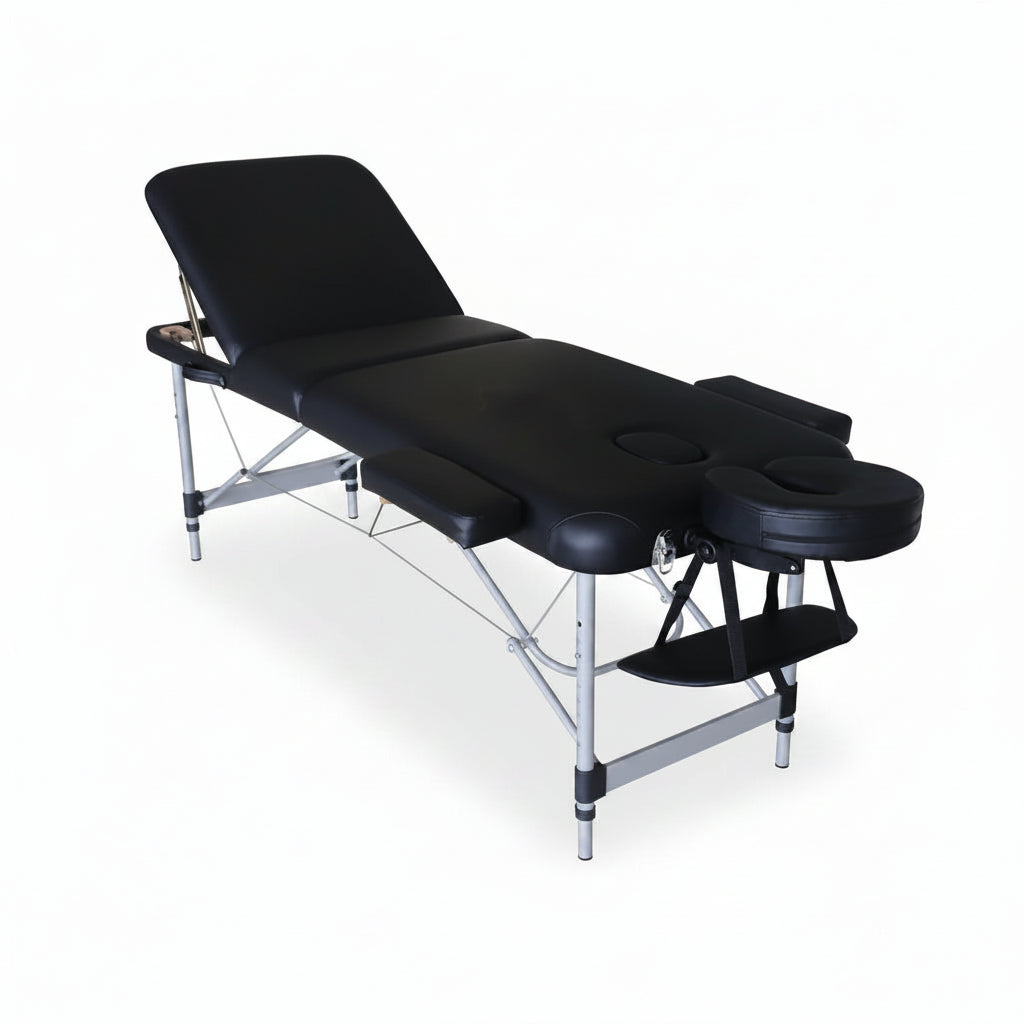 La Perla Tech 3-fold portable massage Table with shoulder carry case