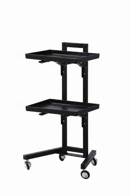 La Perla Tech, Rolling Trolley Spa Storage Organizer Rolling Cart Acrylic Tray