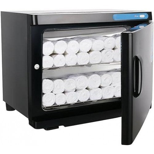 La Perla Tech, Professional Hot Towel Warmer -Spa-Clinic-Salon Towel Warmer Color BLACK