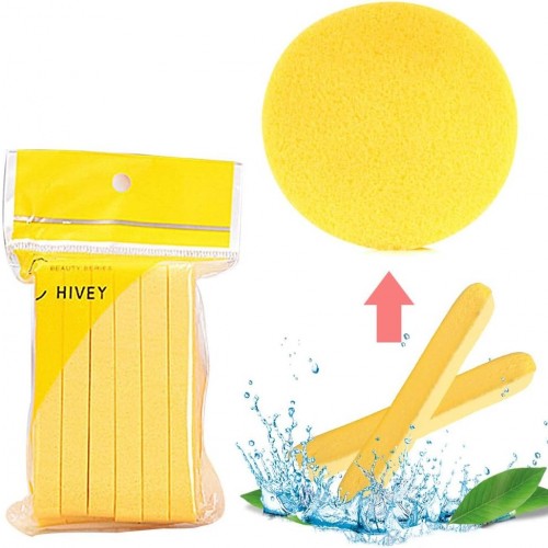 La Perla Tech, Facial Cleansing Sponge For Cleaning, 24 Pcs